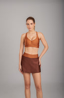 Top Treino Lux Caramelo