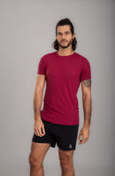 T-Shirt Energy Masculina Vinho