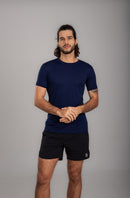 T-Shirt Flex Masculina Azul Marinho