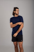 T-Shirt Flex Masculina Azul Marinho