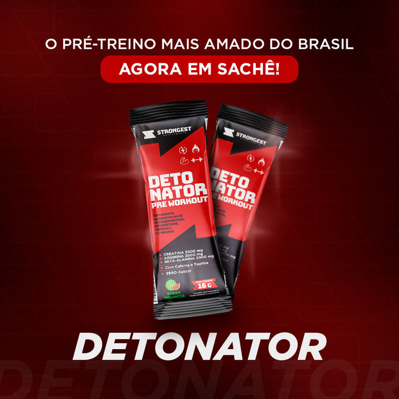 Pré Treino Detonator Sachê 16g Unidade