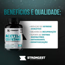 NAC Acetilcisteína 600mg 30 Cápsulas