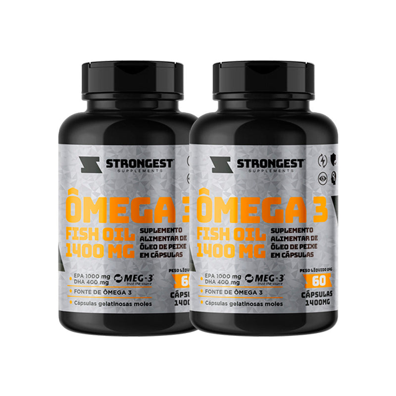 Ômega 3 1400mg MEG-3 60 Cápsulas